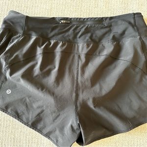 Lululemon running shorts Black. Style number RN 106259 size 12